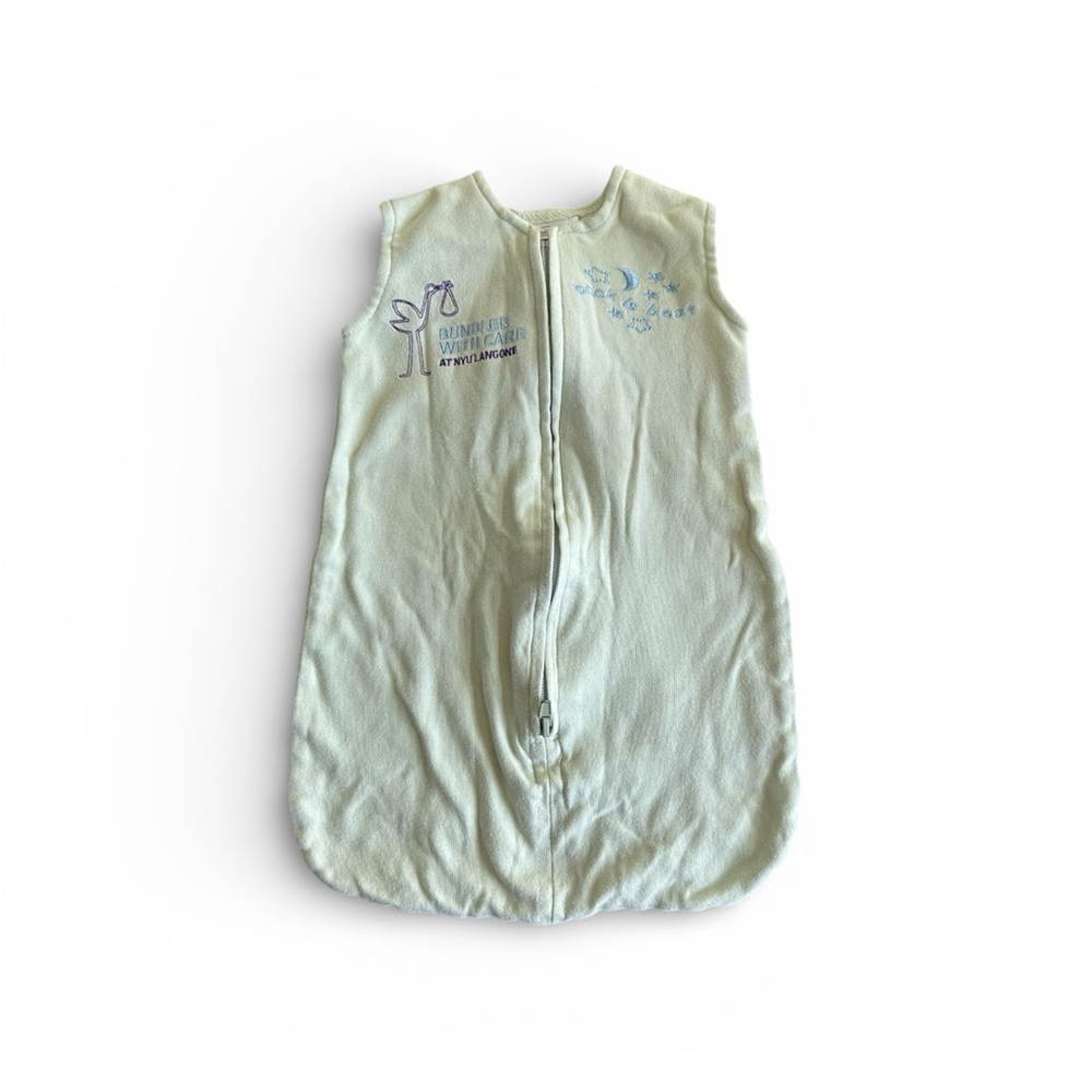 Halo Sleep Sack for Preemies with Blue Accents